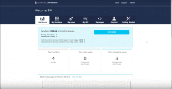 Bandwith Dashboard 