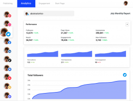 Buffer monthly reporting