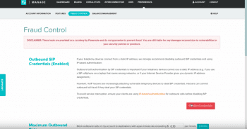 Fraud Control