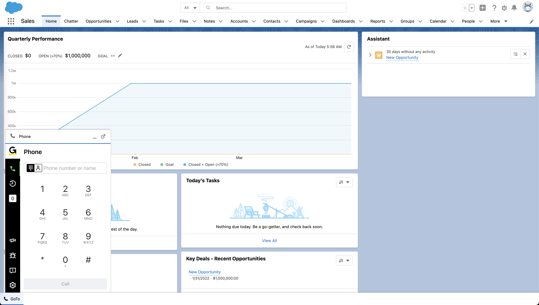 GoTo Connect Salesforce Integration