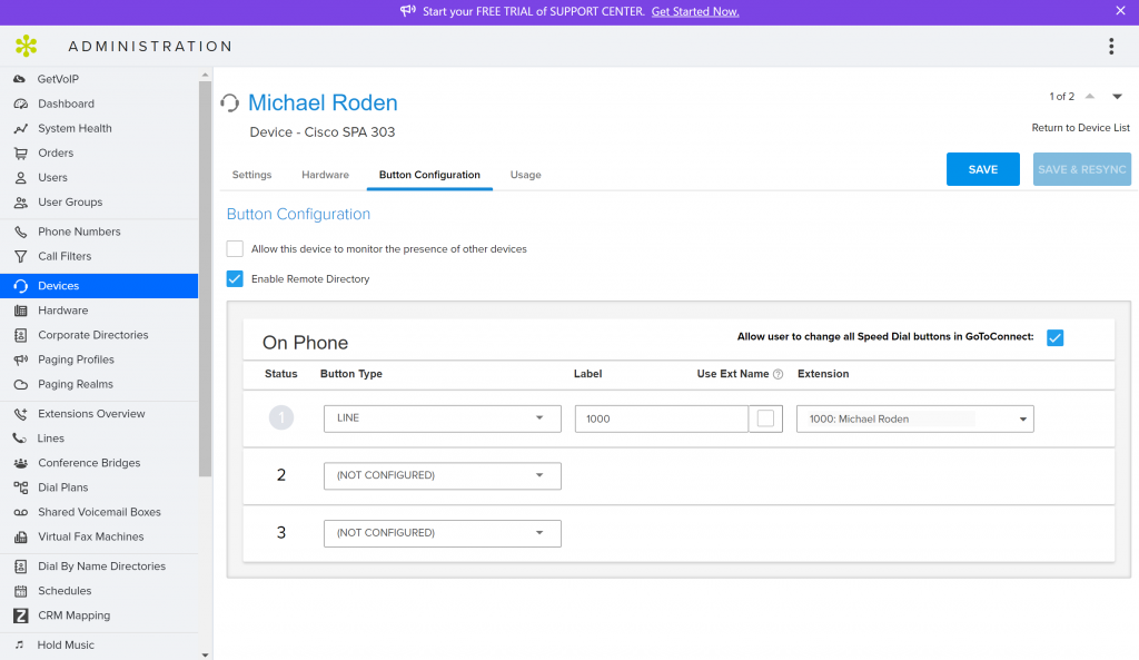 GoToConnect Admin Button GetVoIP News