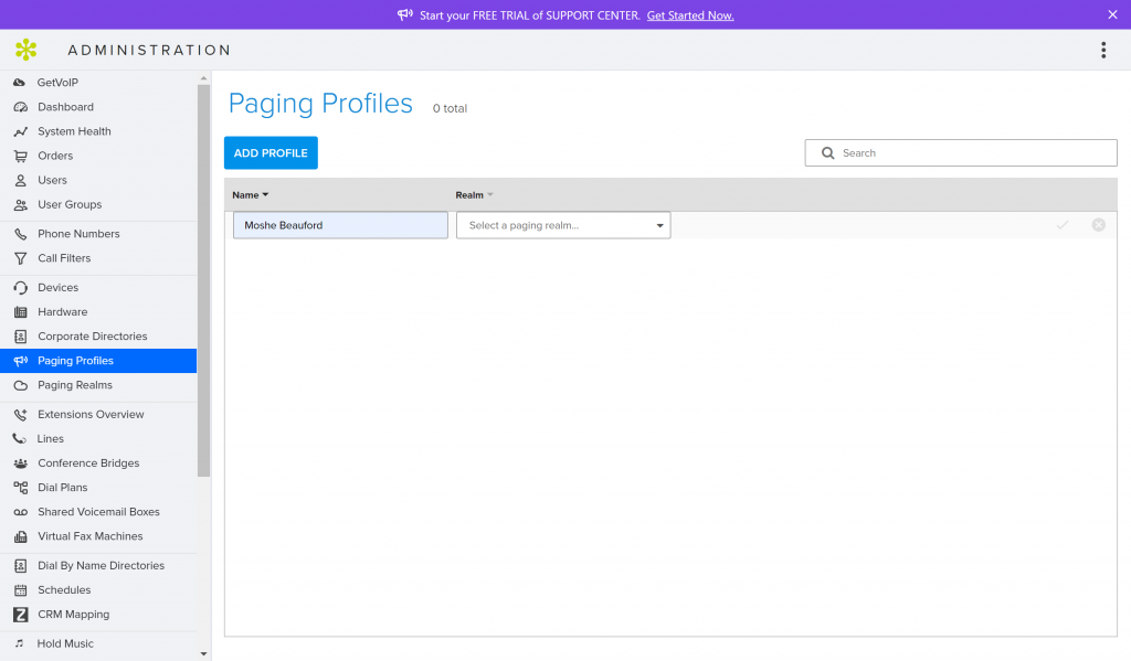 GoToConnect Paging Profiles & Realm Feature GetVoIP News