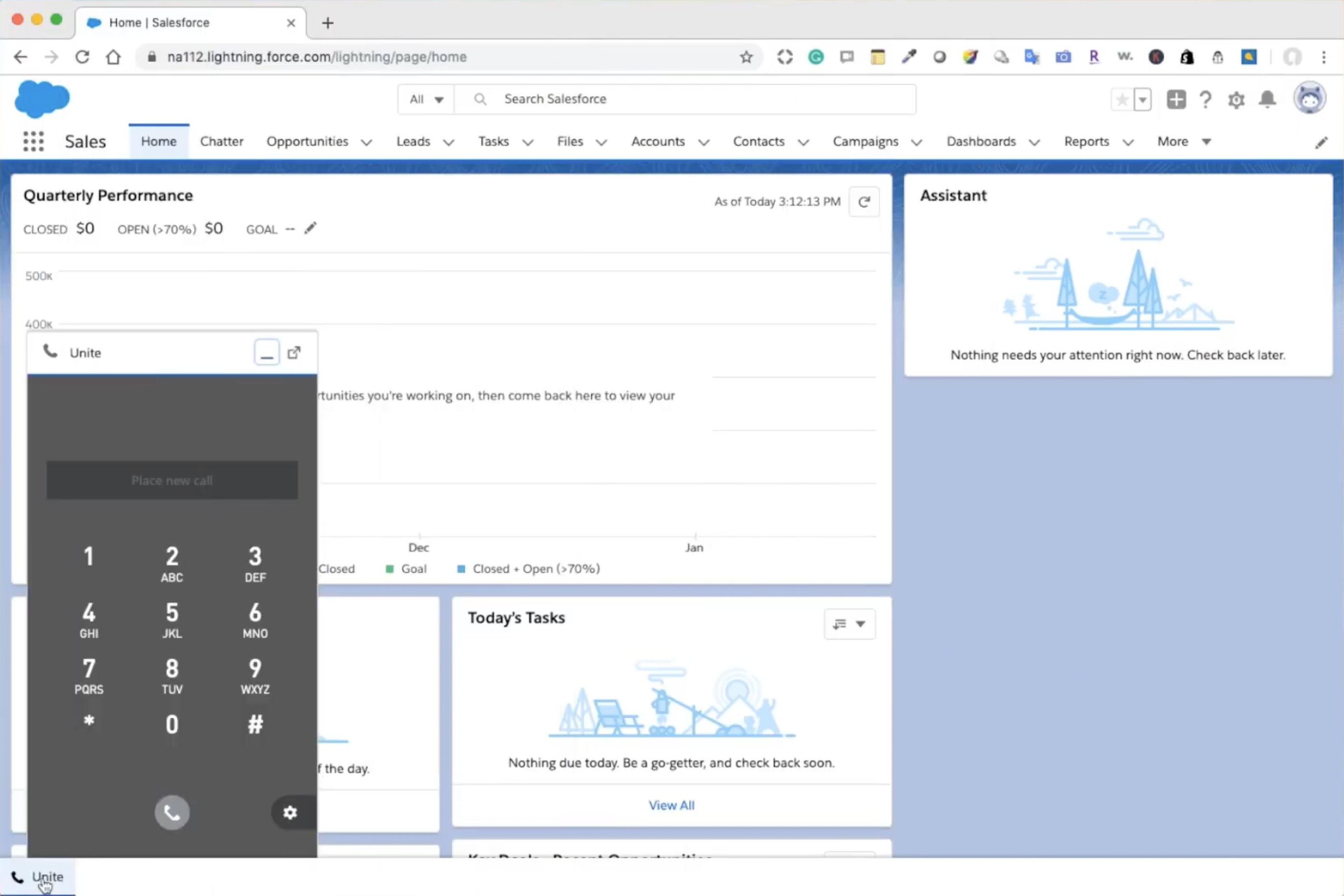 Intermedia Salesforce integration