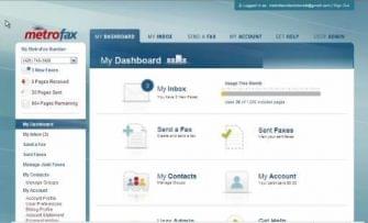 Metrofax Dashboard Overview