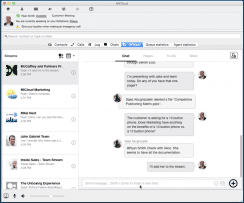 Mitel Messaging Dashboard