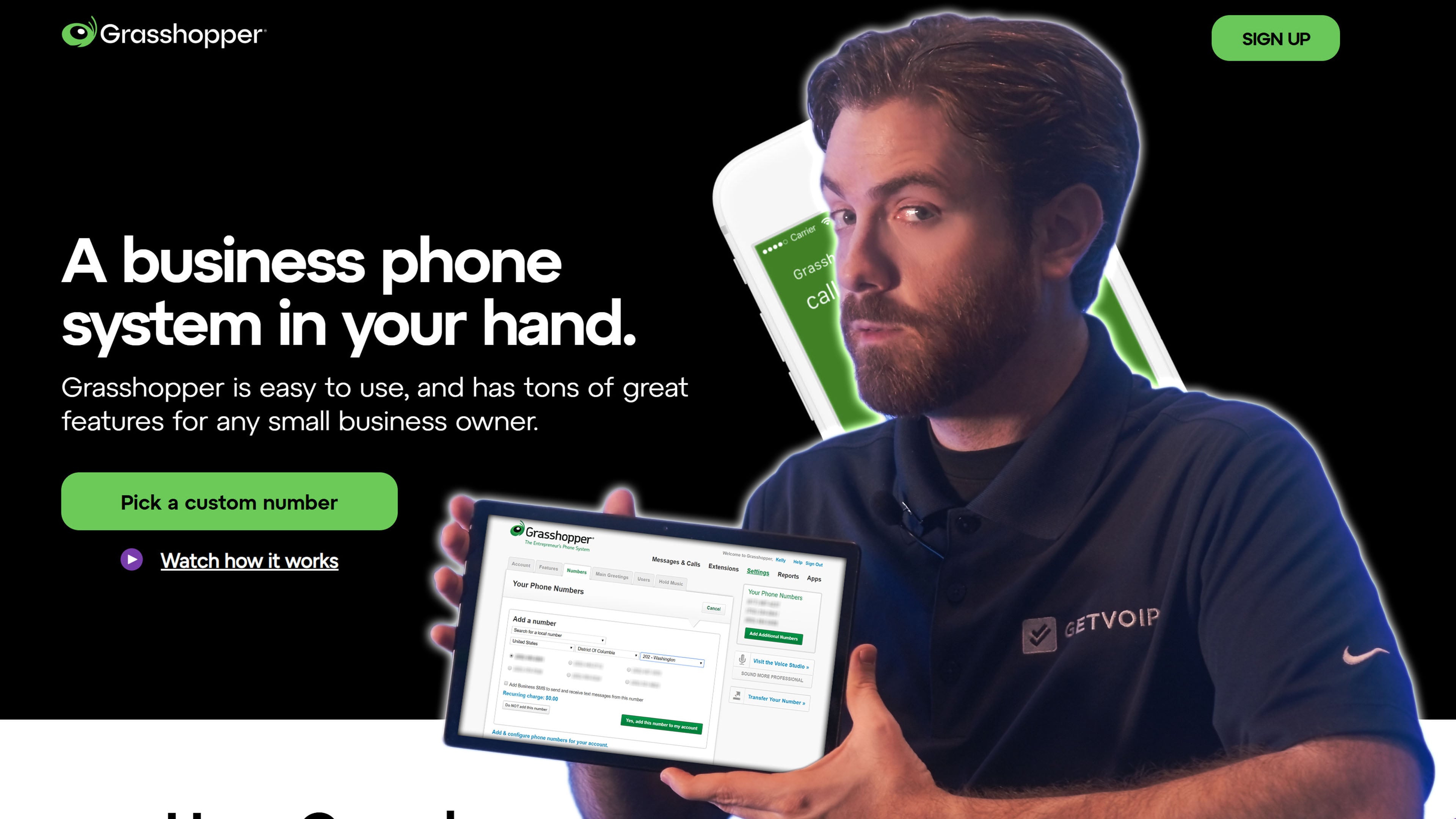 Nate Reviews Grasshopper Phone System