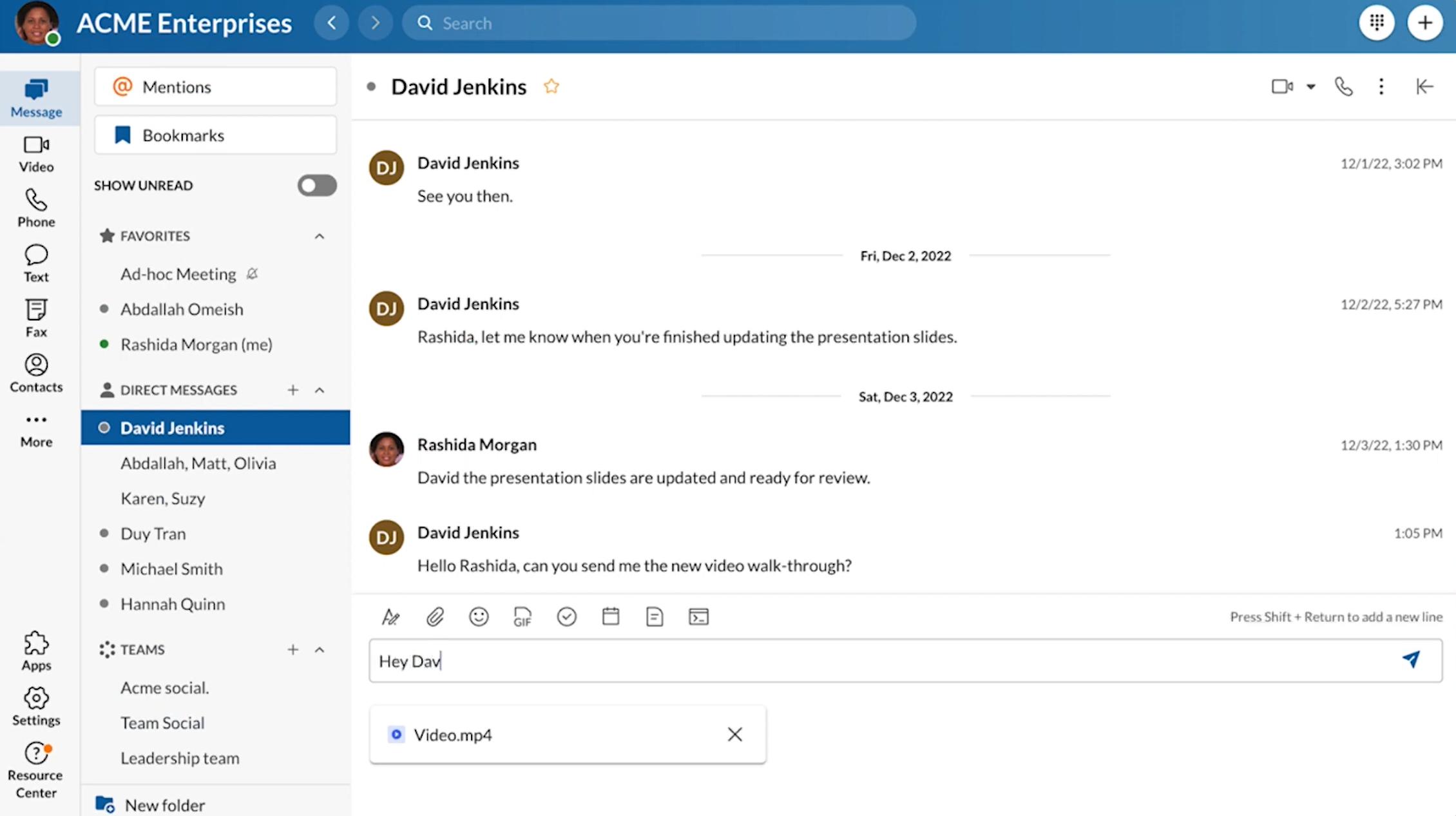 RingCentral Team Messaging
