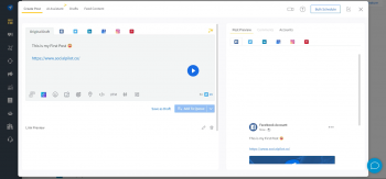 SocialPilot Create A Post
