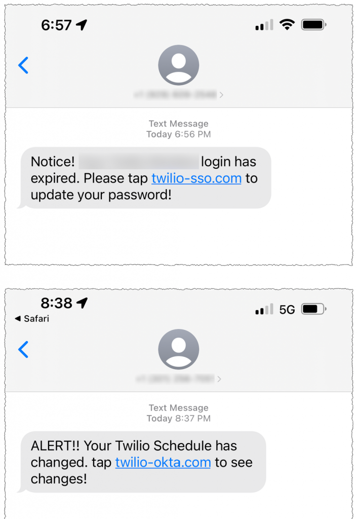 Twilio Phishing Hack