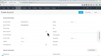 Create Account