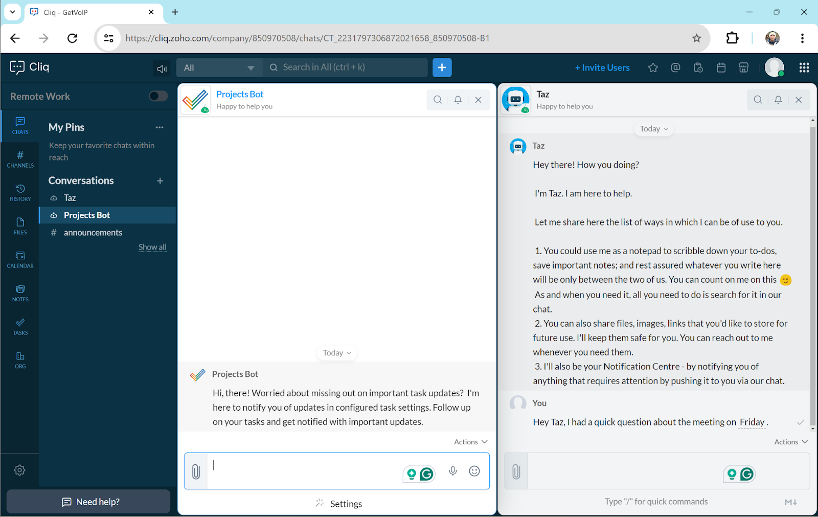 Zoho review by GetVoIP
