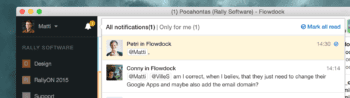 Flowdock Notifications