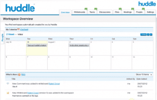 Workspace Calendar Overview