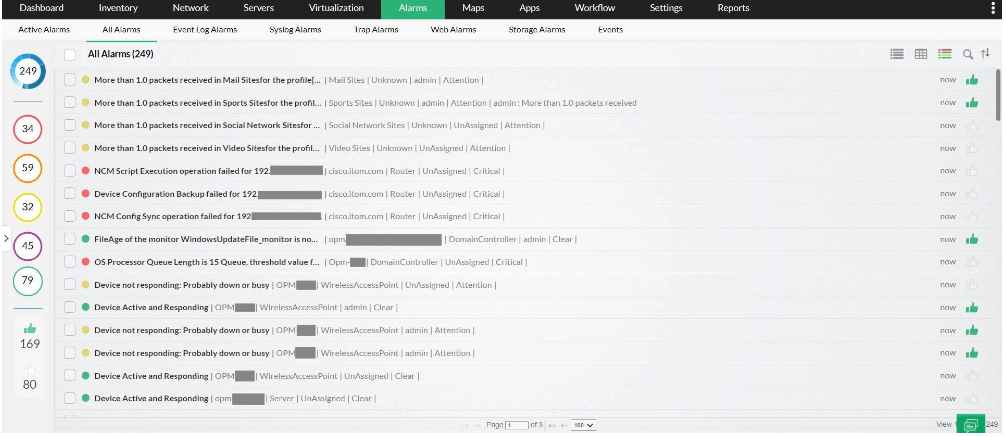 manage-engine alerts