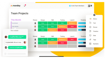 Monday Team Projects