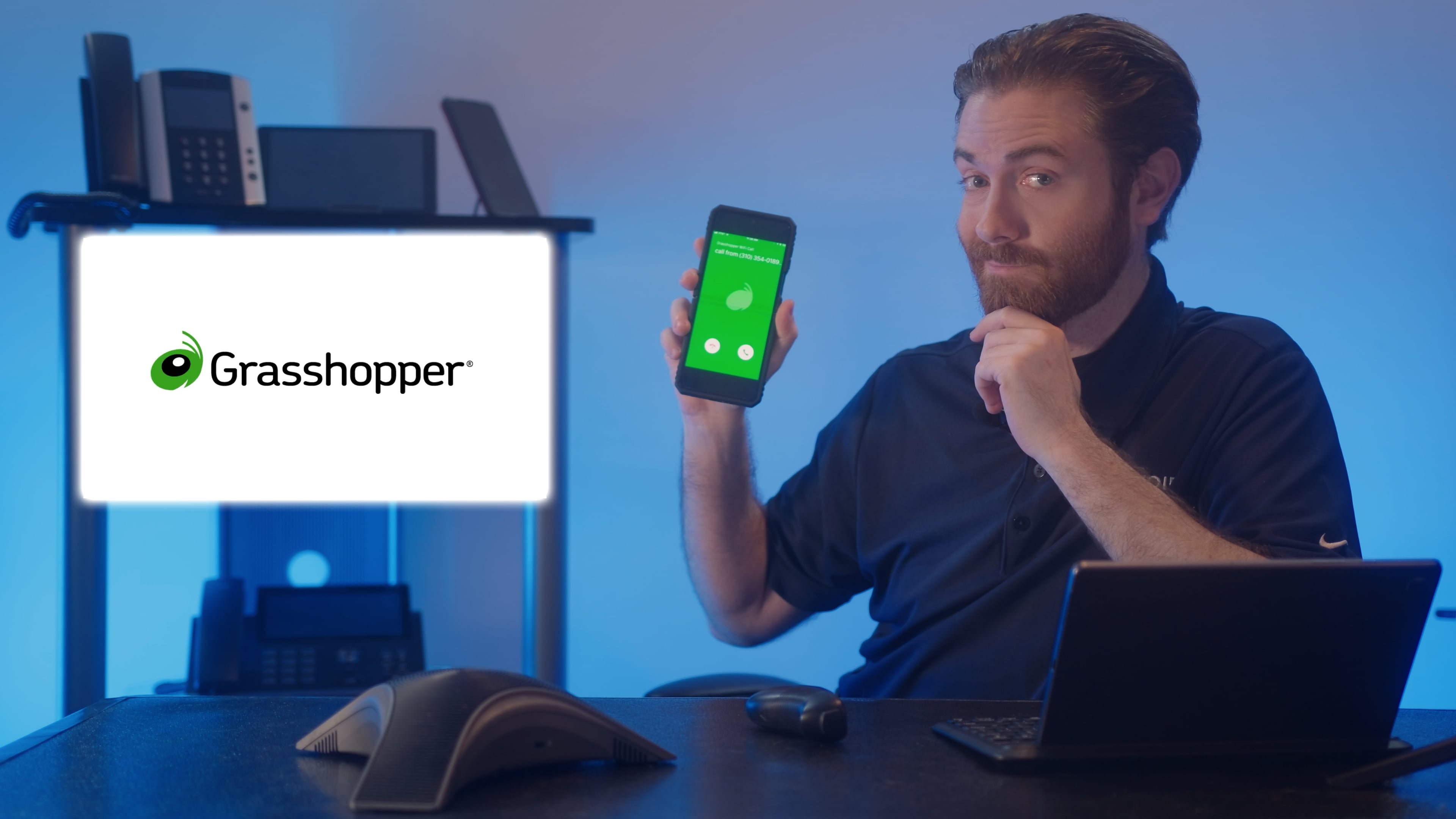 Nate Reviewing Grasshopper