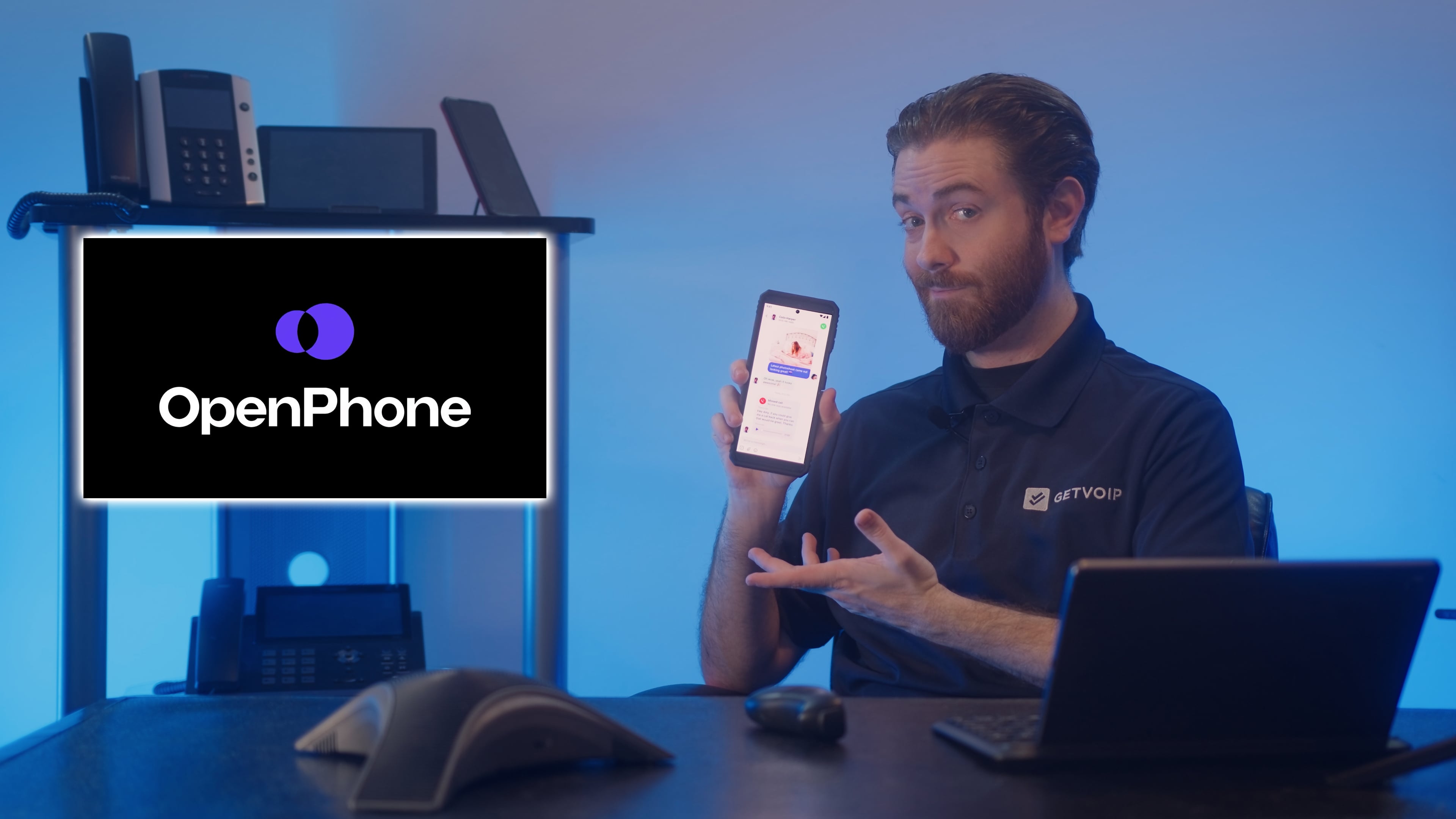 Nate reviewing OpenPhone