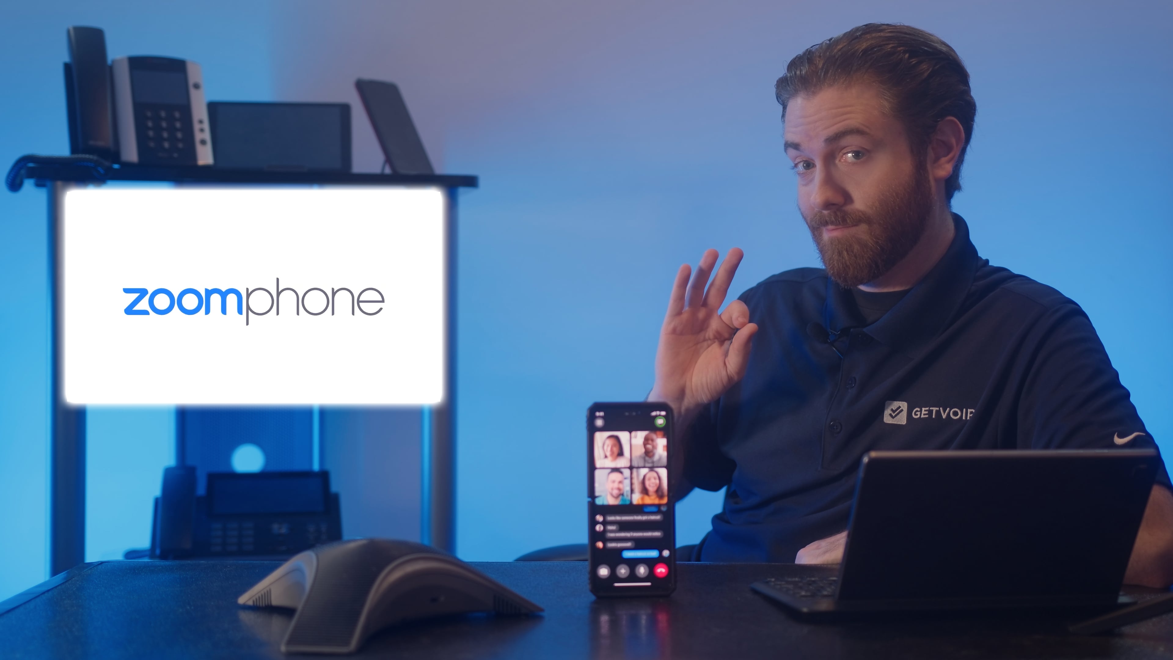 Nate reviewing Zoom Phone