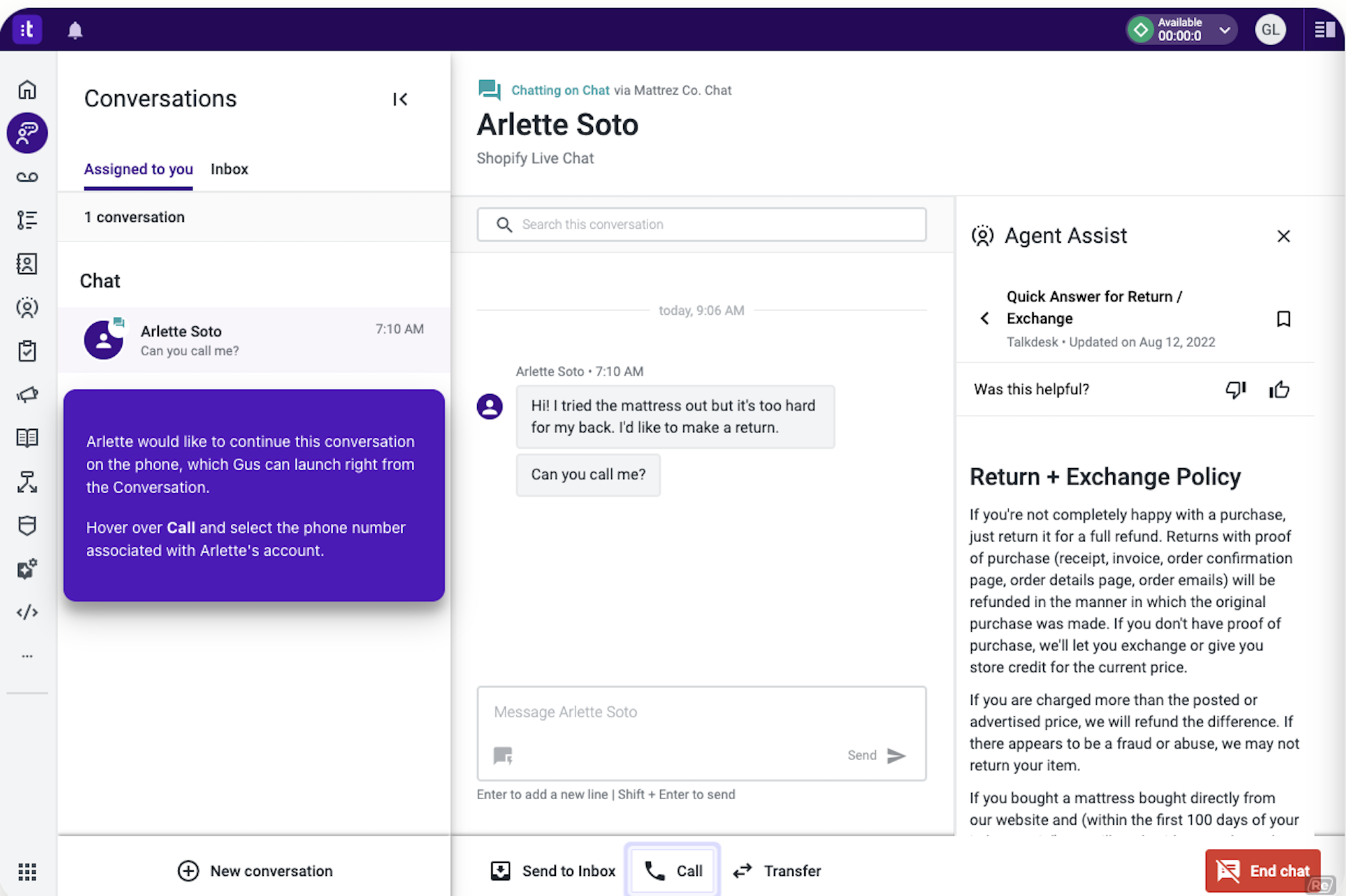 talkdesk digital communication