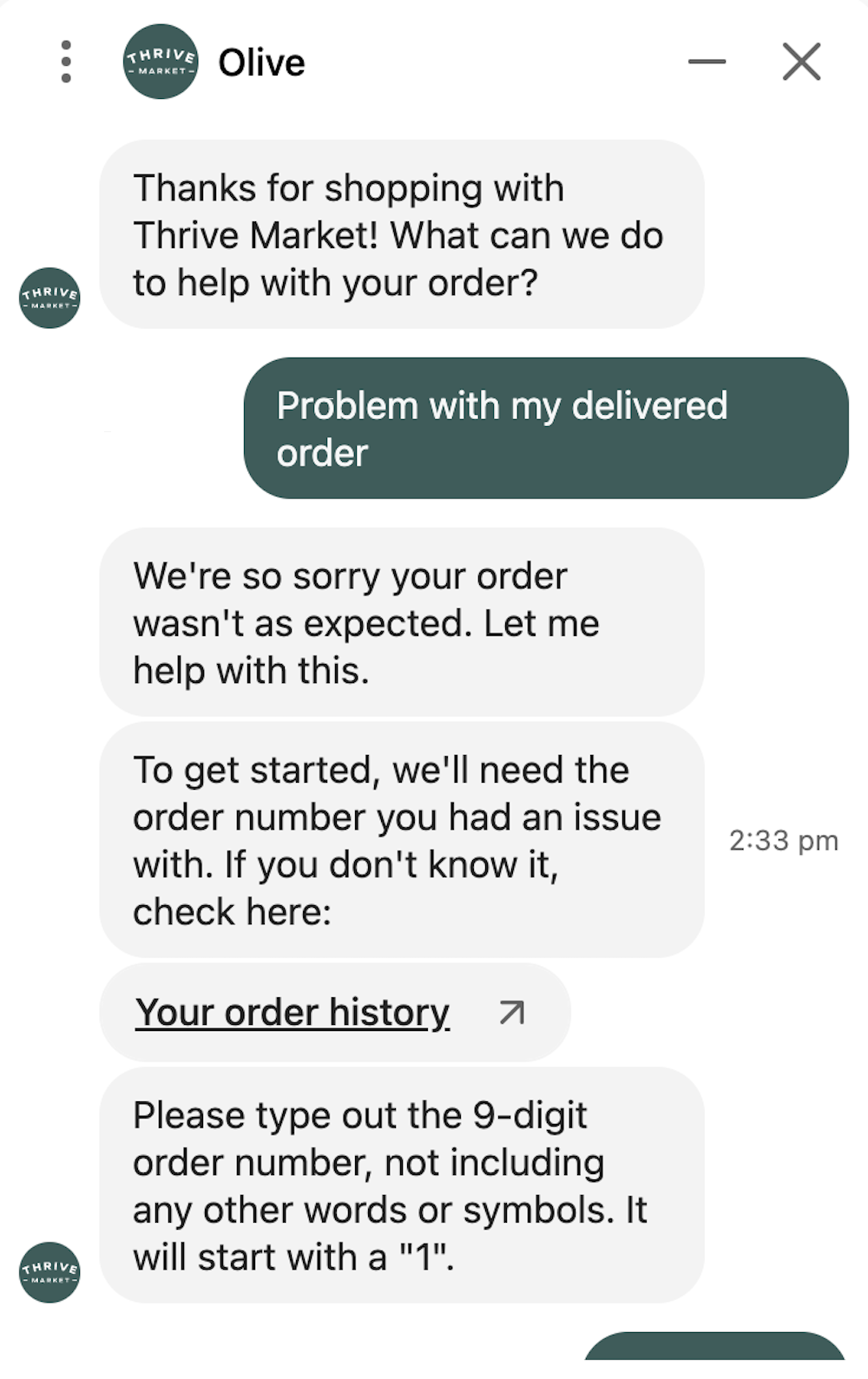 Thrive Chat