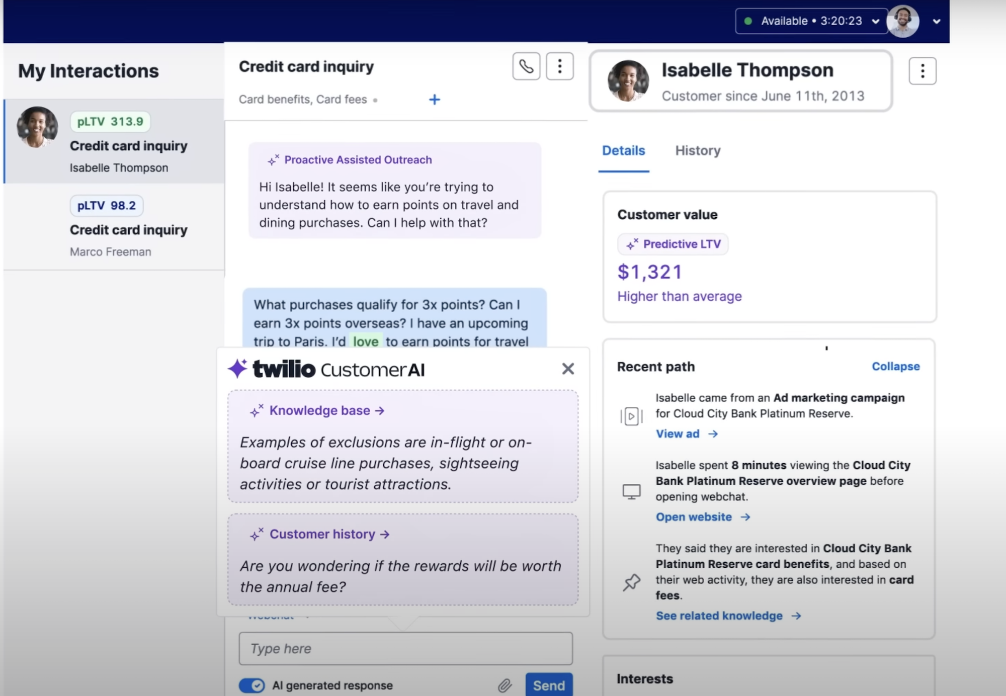 twilio omnichannel ai