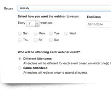 Recurring Events Tool