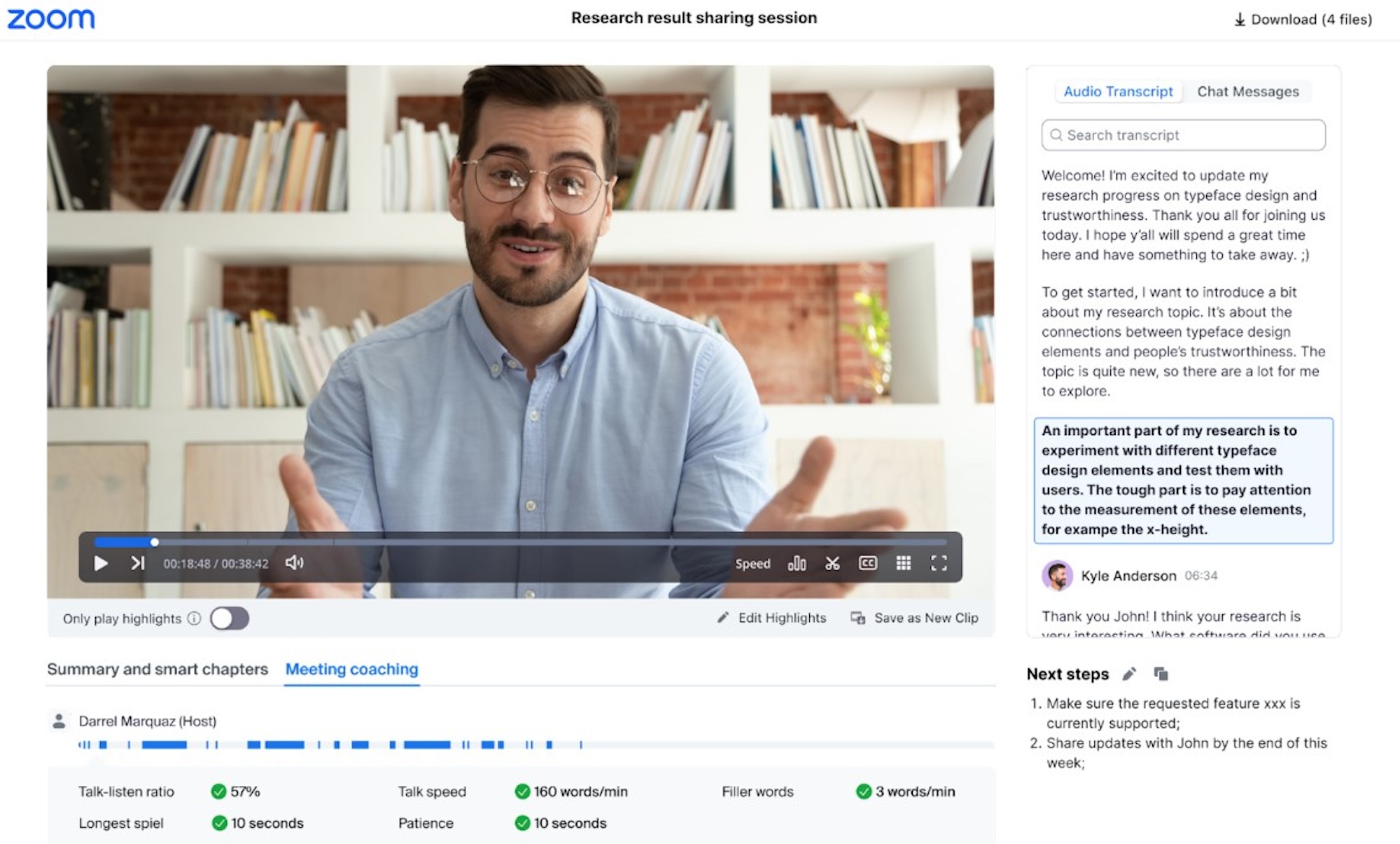 zoom meeting ai companion